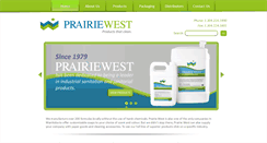 Desktop Screenshot of prairiewestproducts.com